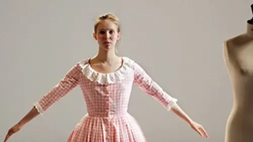 Coutures La robe Vichy de Jacques Estérel