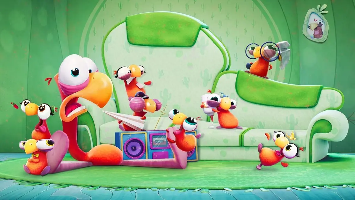 Visuel de Cracké, la famille s'éclate Les haltères