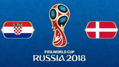 Croatie / Danemark Football Coupe du monde 2018