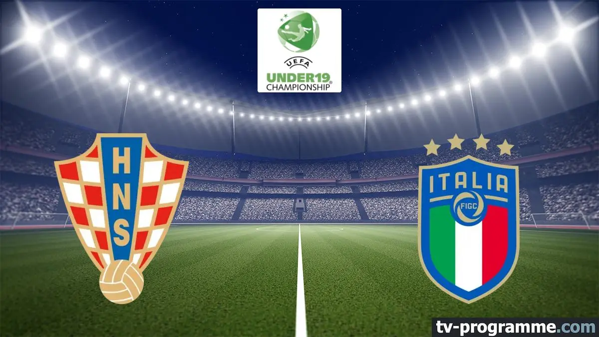 Croatie / Italie Football Euro U19 masculin 2026