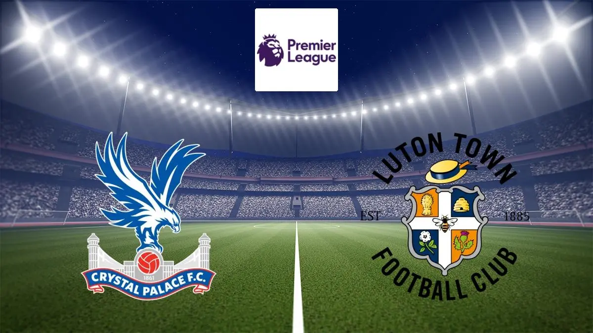 Crystal Palace / Luton Town Football Premier League 2023/2024