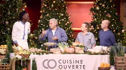 Cuisine ouverte La table des fêtes