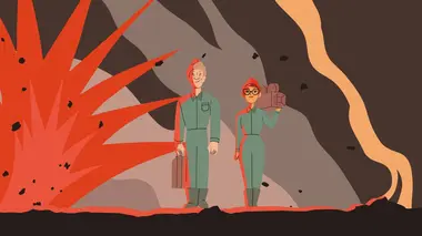 Katia Krafft, volcanologue