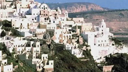 Cyclades du Sud : bleu, blanc, noir