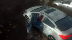 Danger de mort Coulée de boue