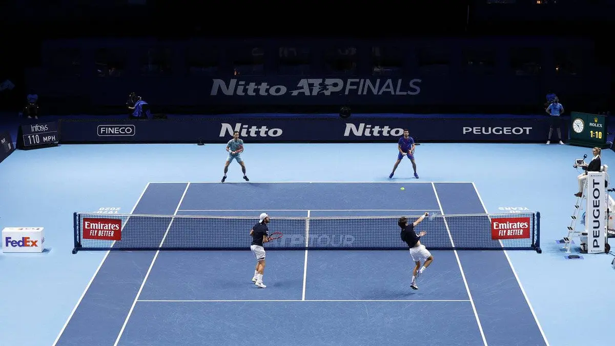 Daniil Medvedev / Alexander Zverev Tennis ATP Finals 2021