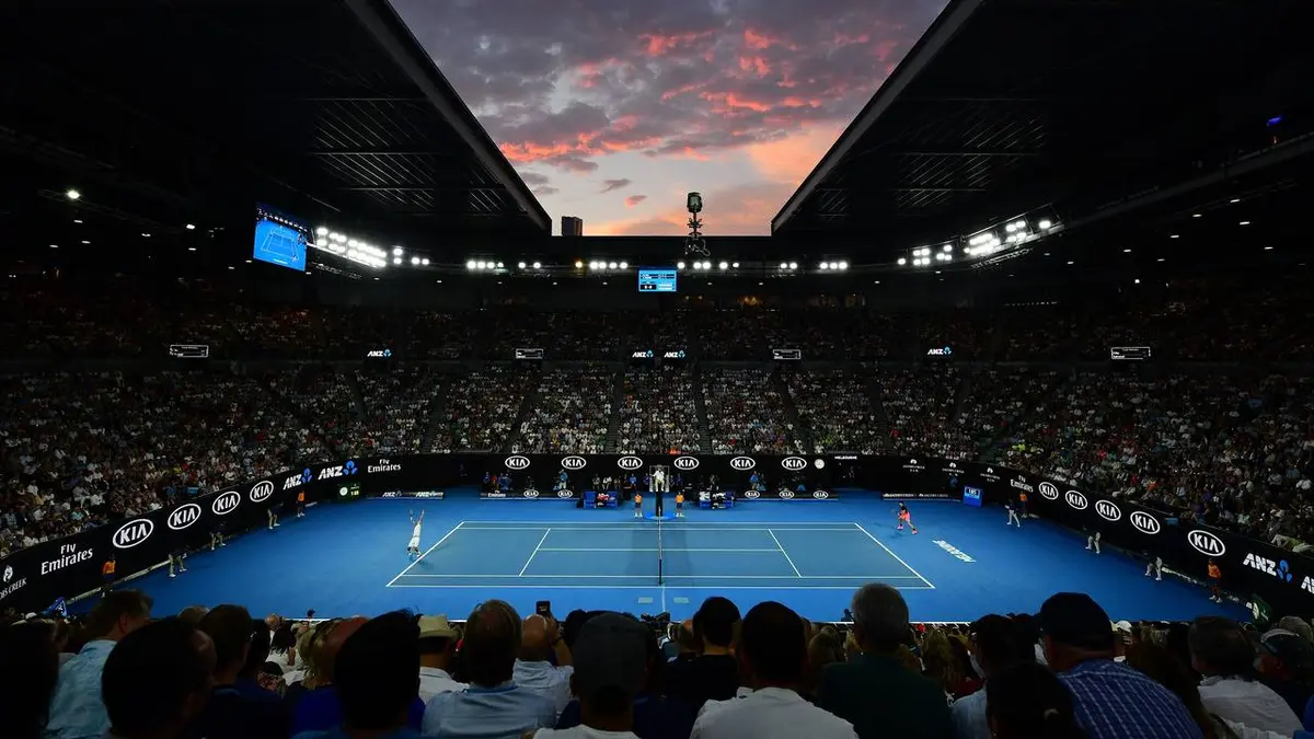 Daniil Medvedev / Stefanos Tsitsipas Tennis Open d'Australie 2021