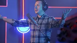 Dans le studio  Martin Solveig