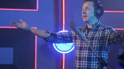 Dans le studio  Martin Solveig