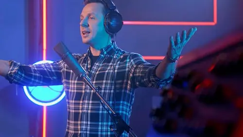 Dans le studio Martin Solveig