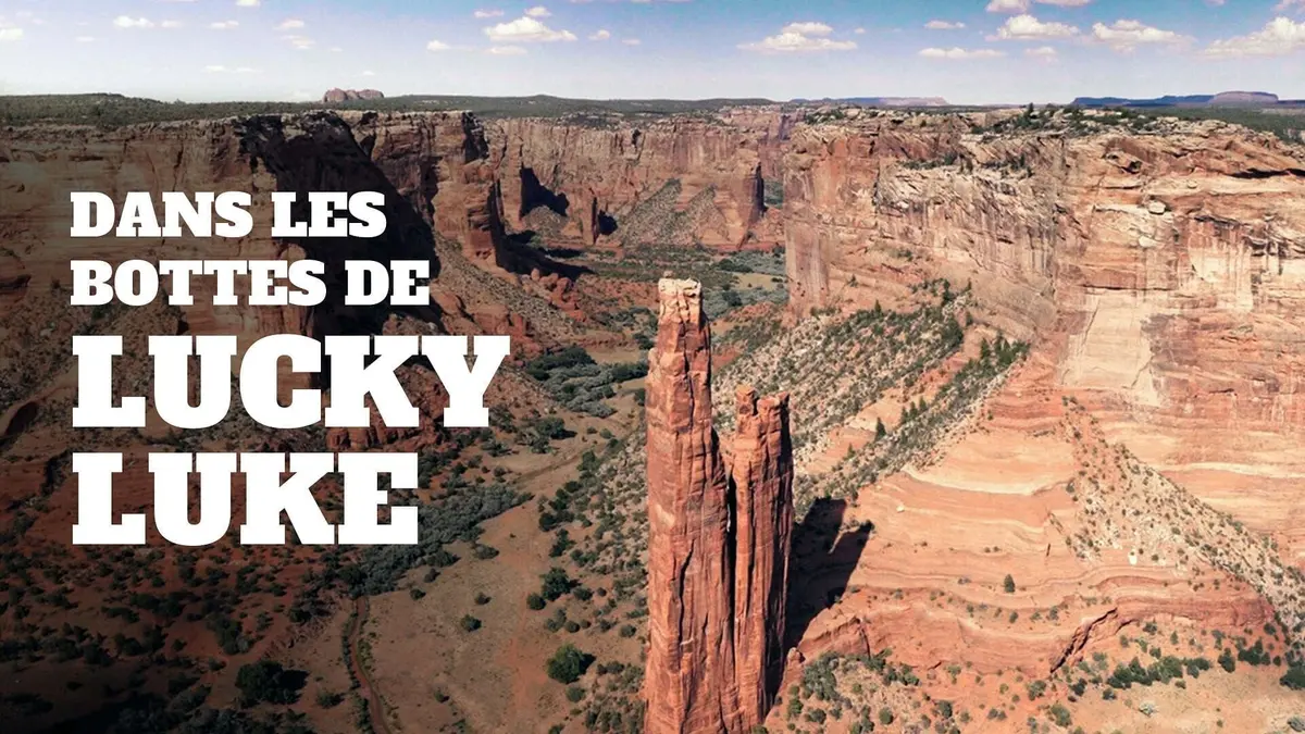 Visuel de Dans les bottes de Lucky Luke Au royaume des cow-boys