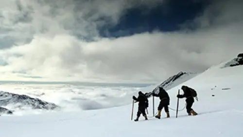 Dans les glaces de l'Antarctique