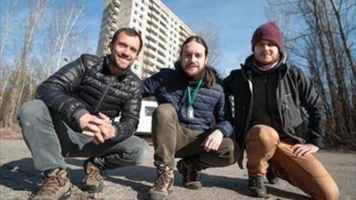 Dans les parties les plus radioactives de Tchernobyl