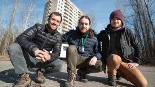 Dans les parties les plus radioactives de Tchernobyl