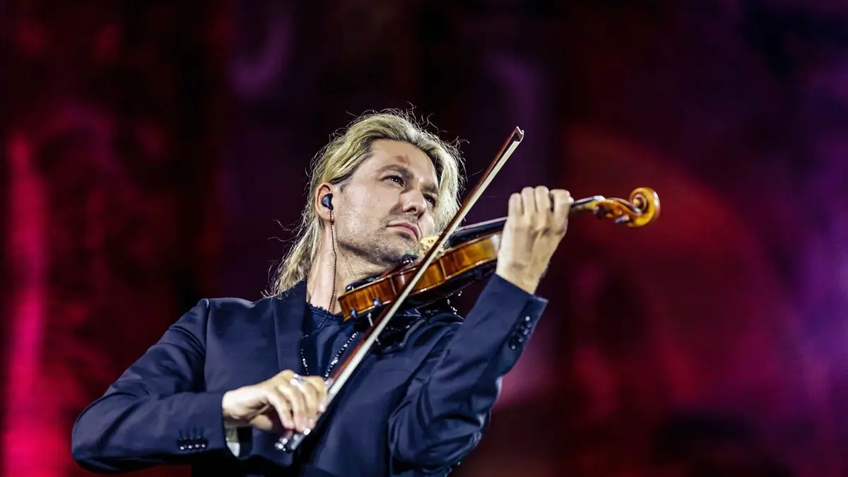 David Garrett en concert au Théâtre antique de Taormine