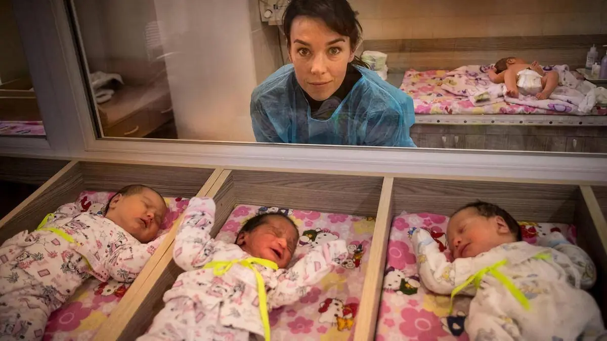 De baby-industrie De Gouden Eieren