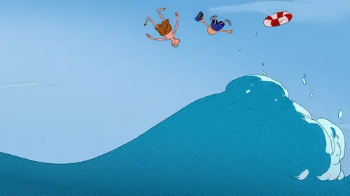 Casting De Gaulle à la plage S01E11 La vague