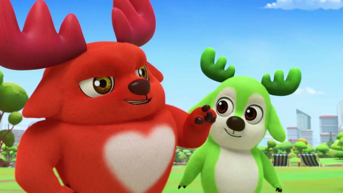 Deer Squad : Les Super-cerfs S01E12 Les Nuages de couleur / La grande course