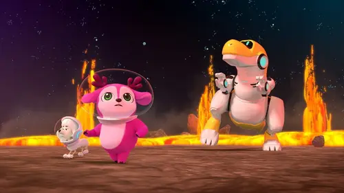 Deer Squad : Les Super-cerfs S03E04 L'Île secrète / Astrobot