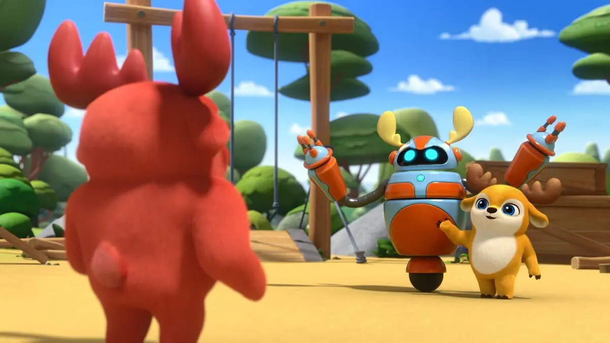 Deer Squad : Les Super-cerfs S04E04 Dojobot / Le monstre marin