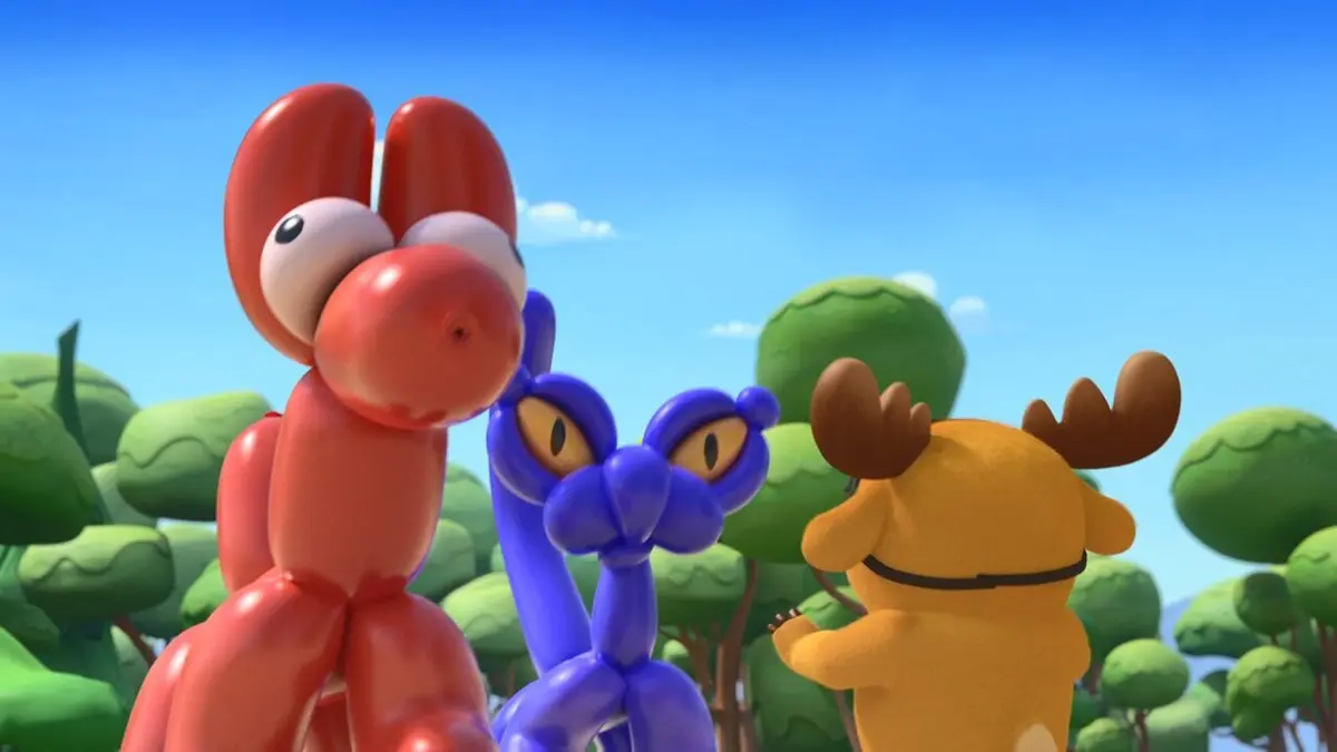 Deer Squad : Les Super-cerfs S04E07 L'Envol du vaisseau glacial / À fond les ballons !