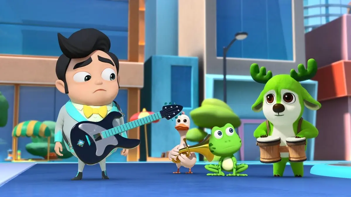 Deer Squad : Les Super-cerfs S04E10 Micmac musical / Vilain Dinobot