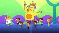 Défis extrêmes : retour à la maternelle S09E23 Une mascotte nommée machinbidule