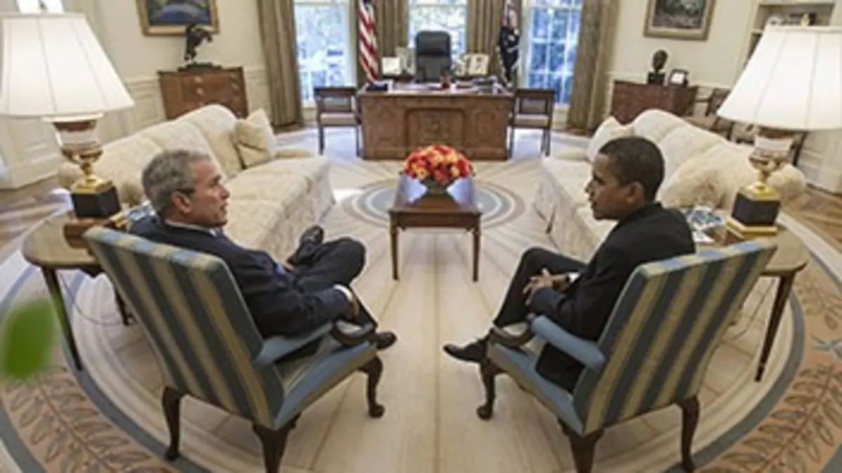 Déménagement express à la Maison Blanche