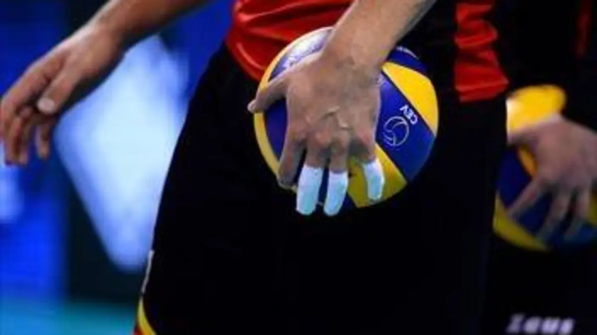 Demi-finale Volley-ball Tournoi de qualification olympique masculin 2020