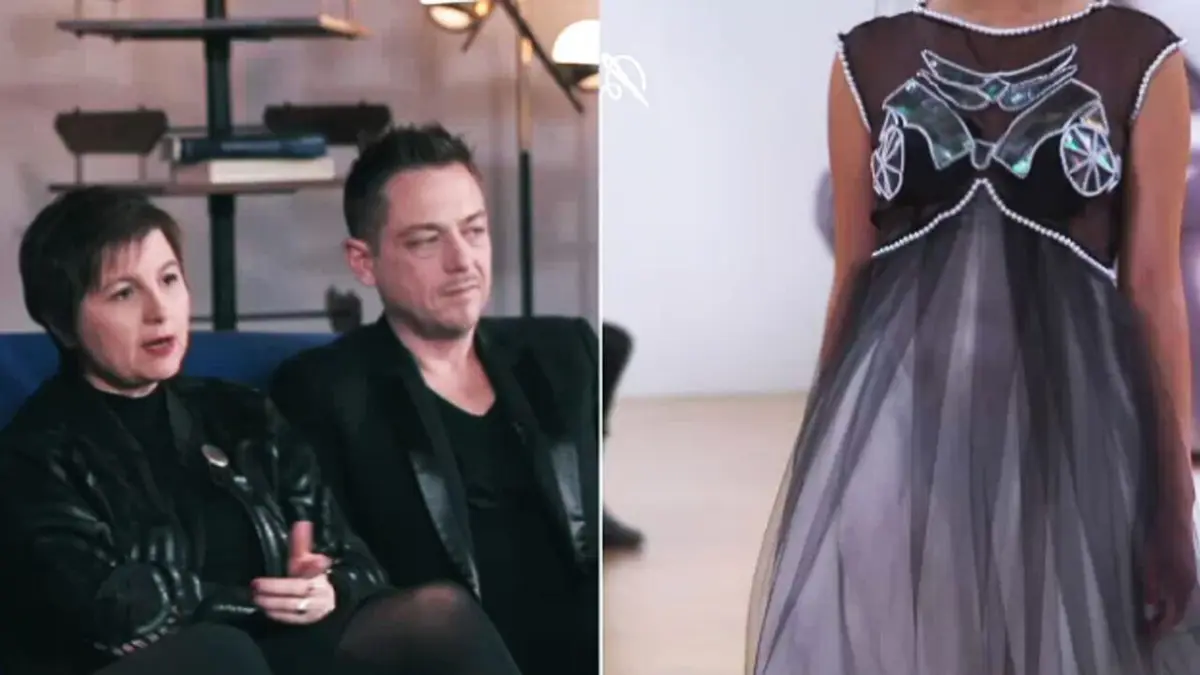 Démo de mode On aura tout vu, collection haute couture printemps-été 2023