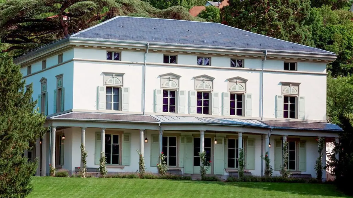 Des maisons d'artistes Charlie Chaplin et le manoir de Ban