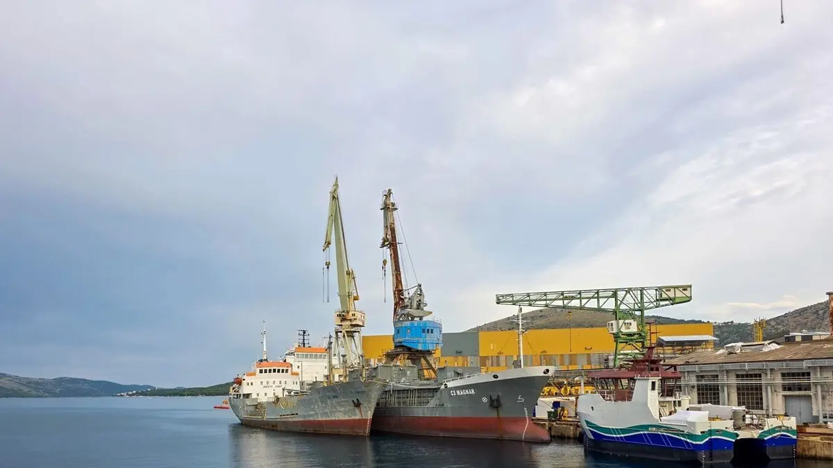 Des marins croates prisonniers de leur navire