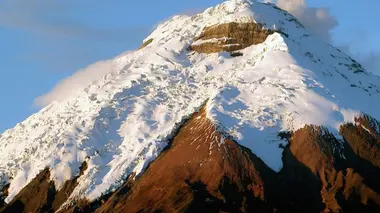 Equateur : sous le glacier du Cotopaxi