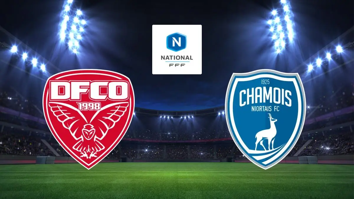 Dijon / Niort Football National 1 2023/2024