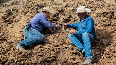 Dino Hunters On a un crâne