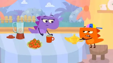 Le génie de la lampe