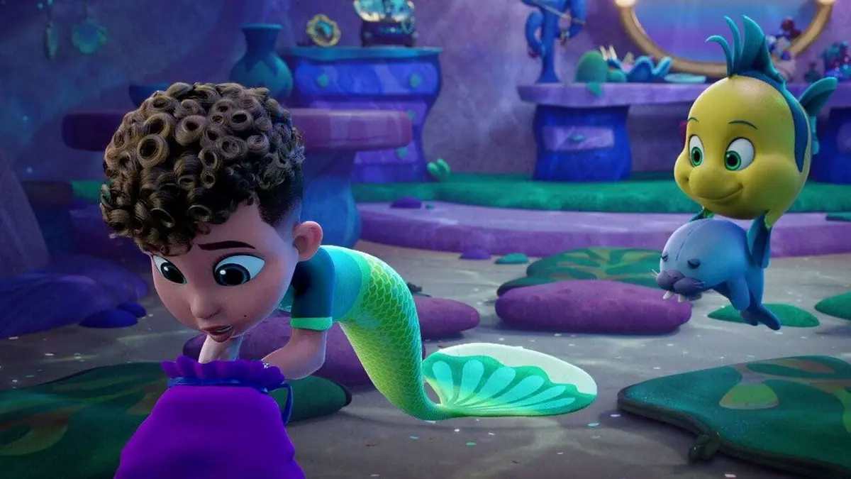 Disney Junior Ariel : Histoires de Sirènes S01E15 Le dra konfó de Fernie / Lucia, Lucia, Lucia !