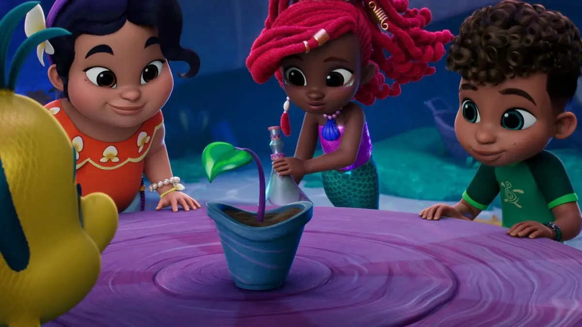 Disney Junior Ariel : Histoires de Sirènes S01E19 La grande foire aux plantes / Le rhume des mers