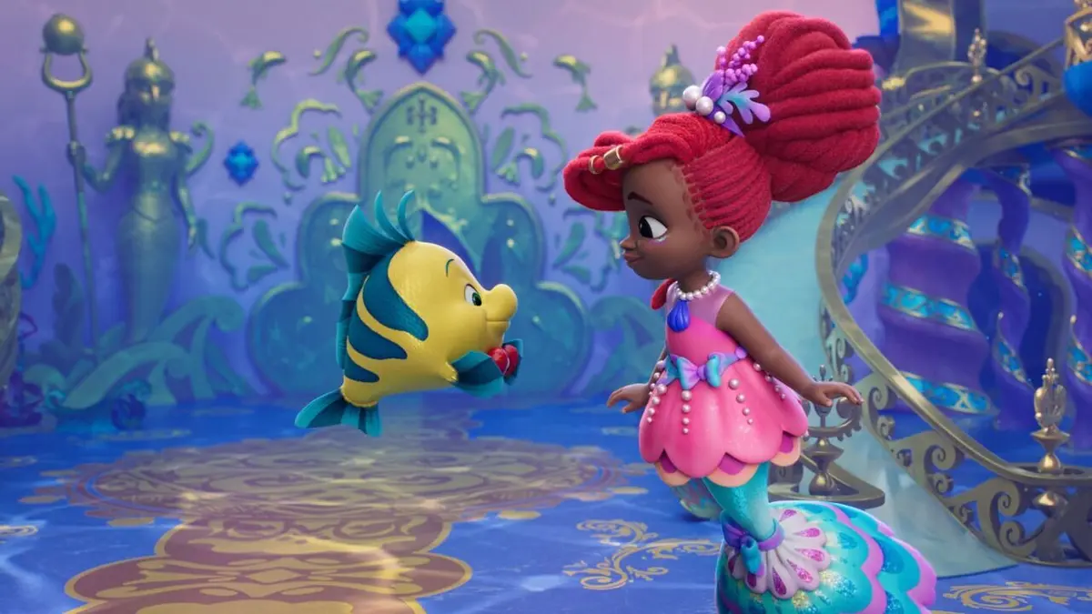 Disney Junior Ariel : Histoires de Sirènes S01E30 Les cristaux lumineux