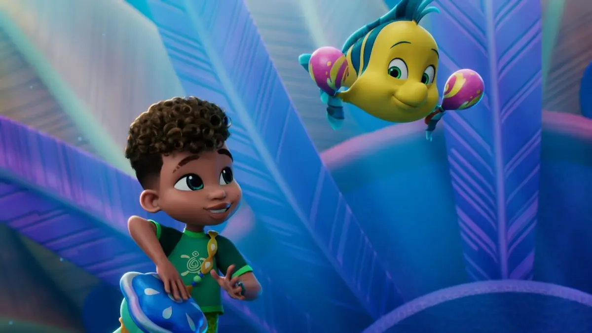 Disney Junior Ariel : Histoires de Sirènes S01E17 Journée d'aventure père-fille / Les grottes de la mer arc-en-ciel