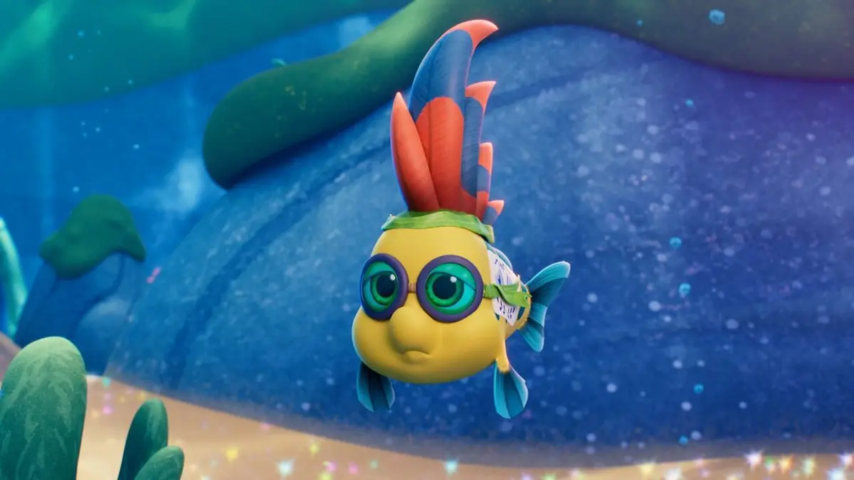 Disney Junior Ariel : Histoires de Sirènes S01E01 La fête d'Atlantica / Polochon, futur champion