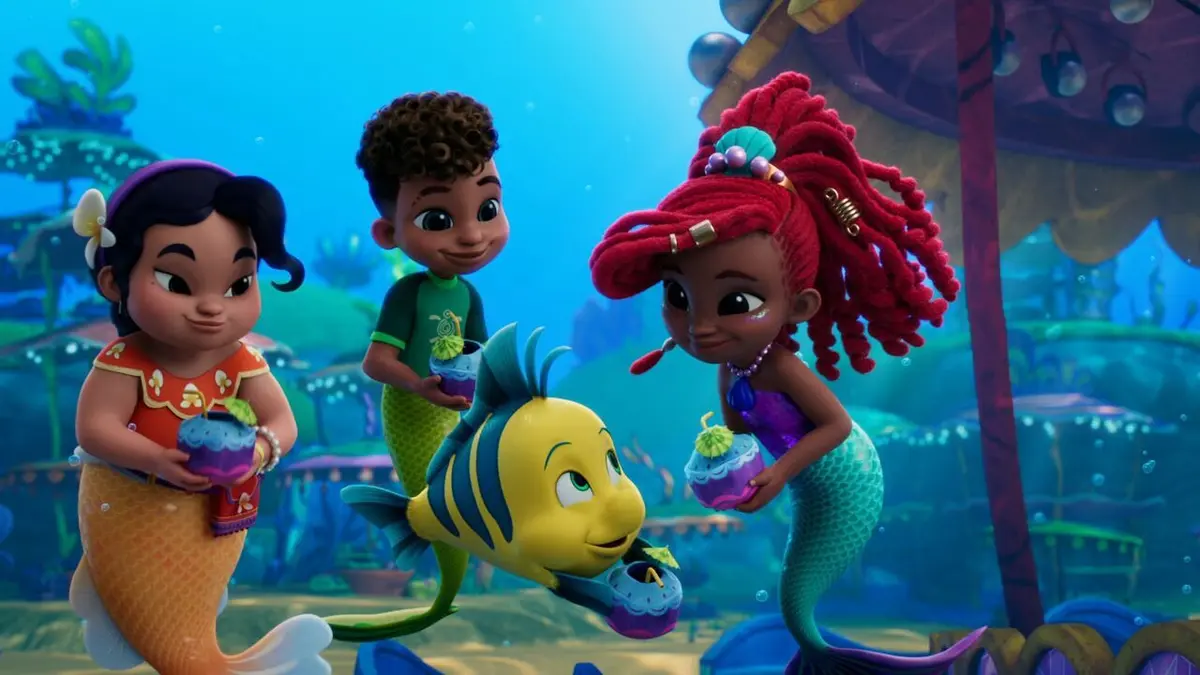 Disney Junior Ariel : Histoires de Sirènes S01E06 Milk-shake / La journée de la photo de famille