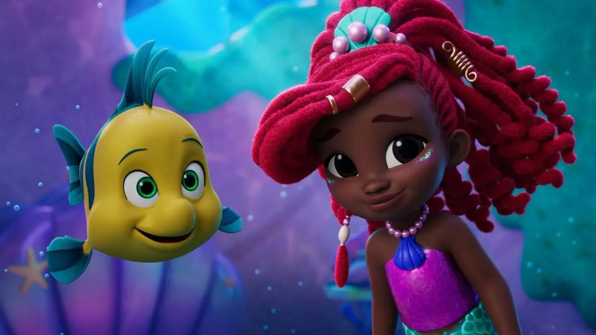 Disney Junior Ariel : Histoires de Sirènes S01E10 Le petit gobie courageux / Le petit Triton