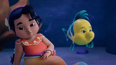 Disney Junior Ariel : Histoires de Sirènes S01E04 Soirée pyjama / Dîner entre père et fille