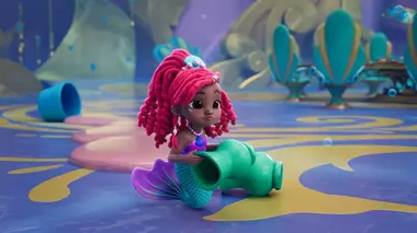 Disney Junior Ariel : Histoires de Sirènes S01E08 L'équipe de nettoyage / L'amie palourde