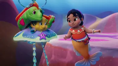 Disney Junior Ariel : Histoires de Sirènes S01E12 L'histoire abracadabrante d'Ariel / Remy, l'invité d'honneur