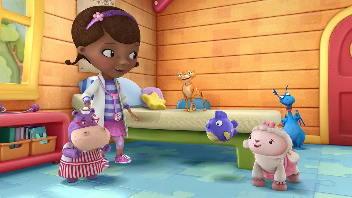 Doc la peluche S02E13 La grande soirée pyjama / Les taches de Rita