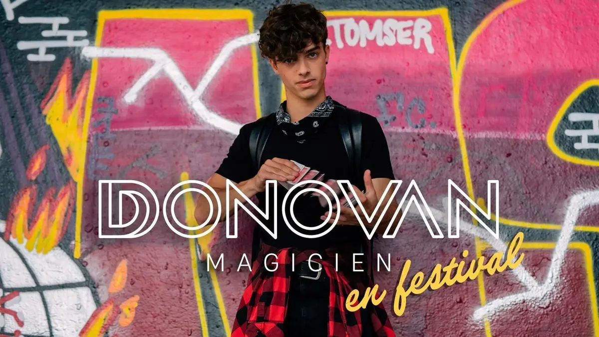 Donovan magicien En festival