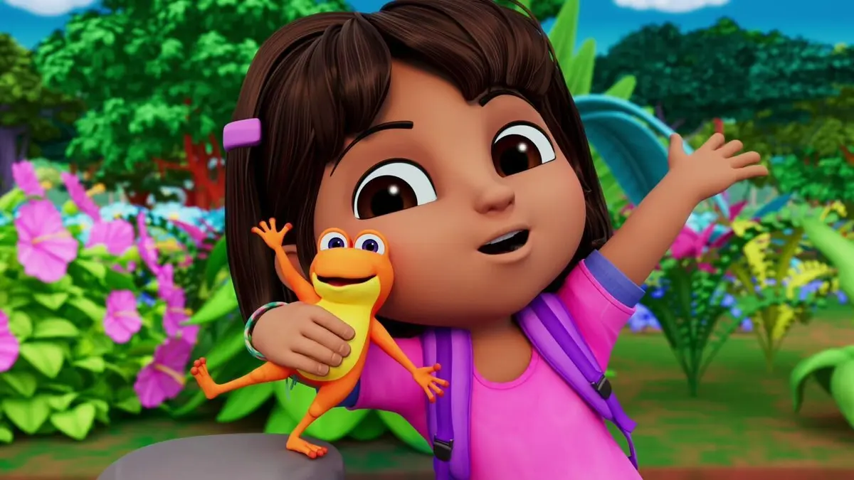 Dora S02E11 Le toboggan aquatique / Froggie, la grenouille magique