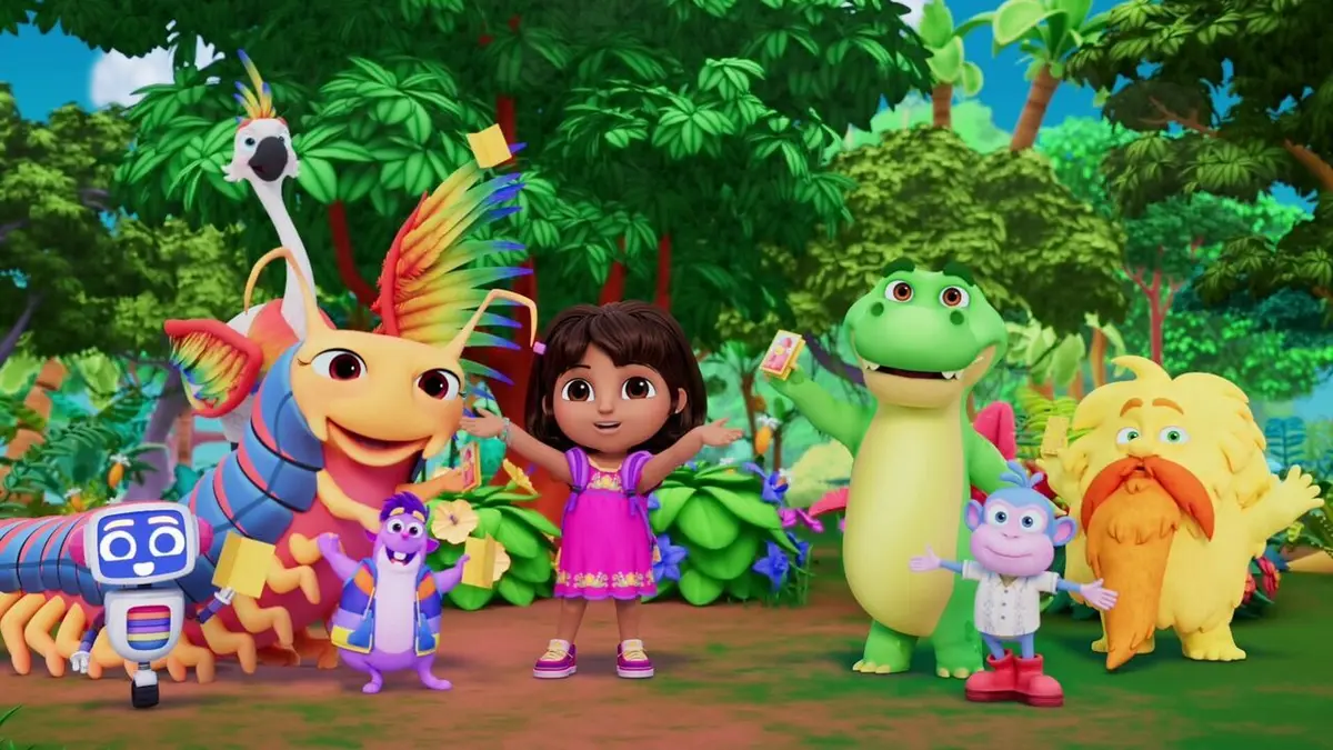Visuel de Dora S02E01 Babouche le géant / La surprise de Sakado